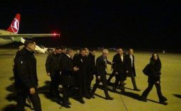 KKTC Başbakanı Üstel, Şampiyon Melekler davasını takip etmek üzere Şanlıurfa’ya geldi