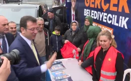 İmamoğlu ve Erdoğdu Ümraniye’de esnaf ve vatandaşlarla buluştu